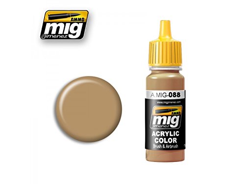 Munition mig-0088 Khaki Braun Acryl Farben (17 ml), Mehrfarbig von Mig Jimenez