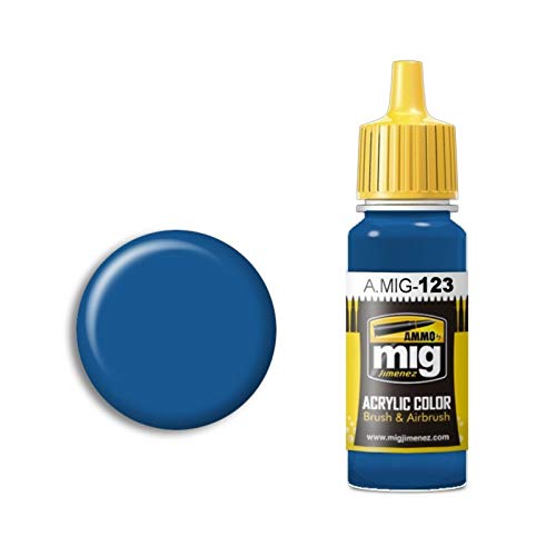 Munition mig-0123 Marine Blau Acryl Farben (17 ml), Mehrfarbig von Mig Jimenez