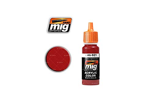 Munition mig-0921 rot Primer Light Base Acryl Farben (17 ml), Mehrfarbig von Mig Jimenez