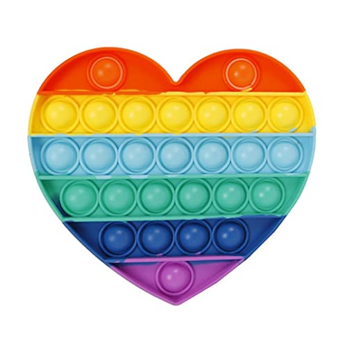 AMO TOYS (bundle produkt) Plop Up! Fidget Game - Rainbow Heart (620971) von AMO TOYS