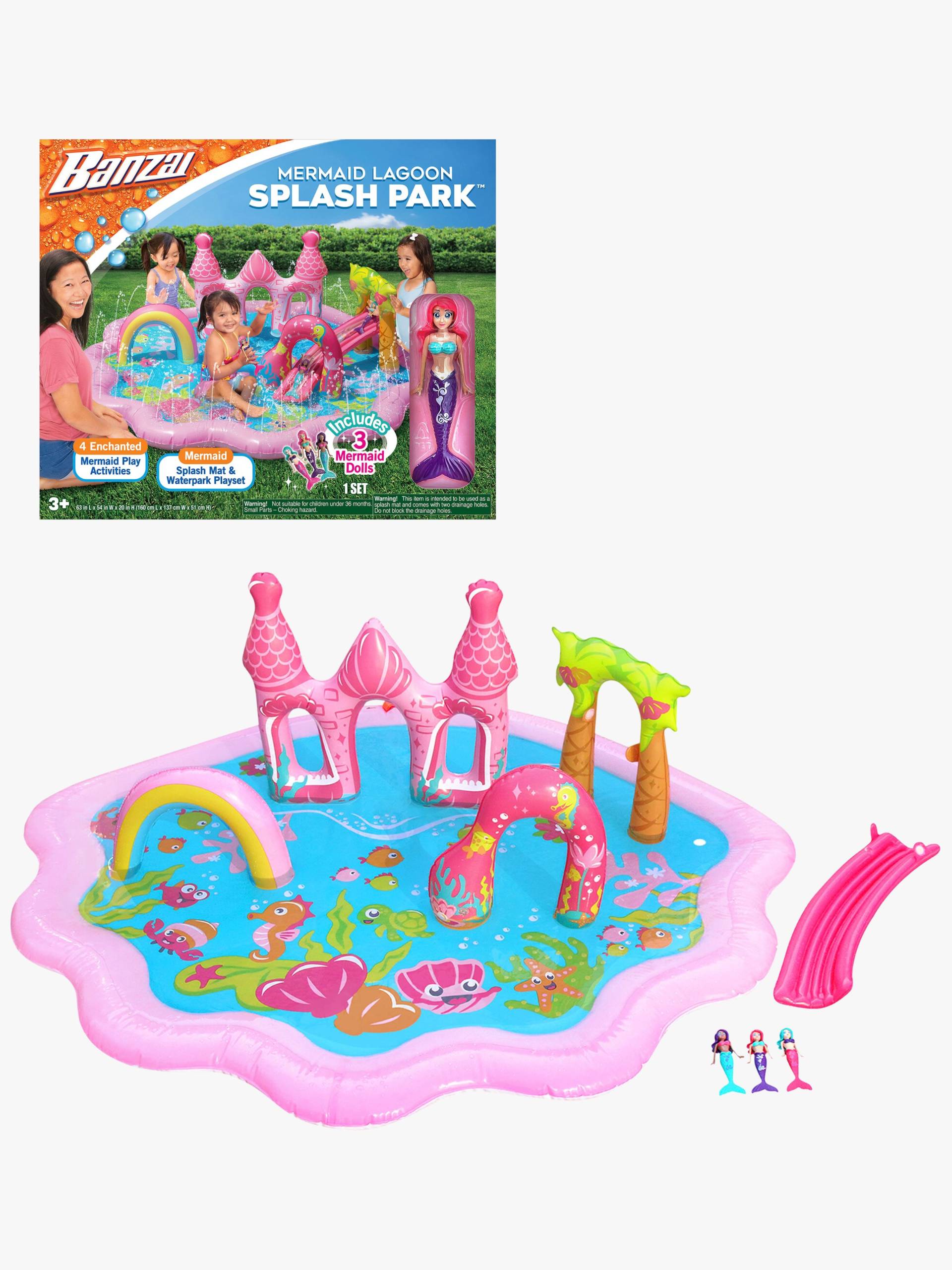 Banzai Wasserpark mit Meerjungfrauen-Puppen von AMO Toys