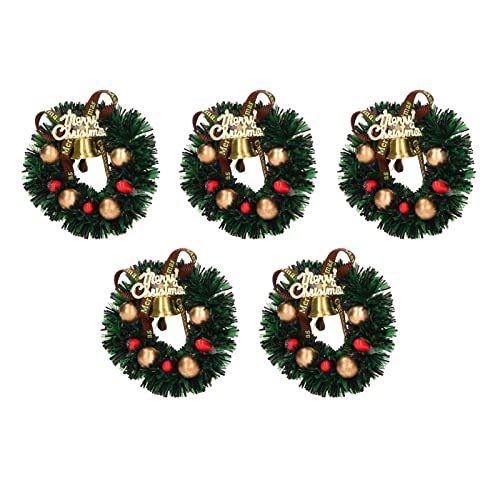 AMONIDA Mini-Weihnachtsgirlande, Niedliche Schöne Puppenhaus-Weihnachtsgirlande für 1/12 Miniatur-Puppenhaus AMONIDA Mini-Weihnachtsgirlande, Niedliche Schöne Puppenhaus-Weihnachtsgirlande für 1/12 Miniatur-Puppenhaus von AMONIDA