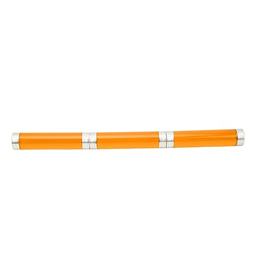 AMONIDA Rotierender Stift mit Rollenden Fingern, Stift mit Mehreren Spielmethoden, Tragbar, Acryl, Robust, Magnetisch, Breite Anwendung mit Aufbewahrungsbox für Zuhause (Orange) von AMONIDA
