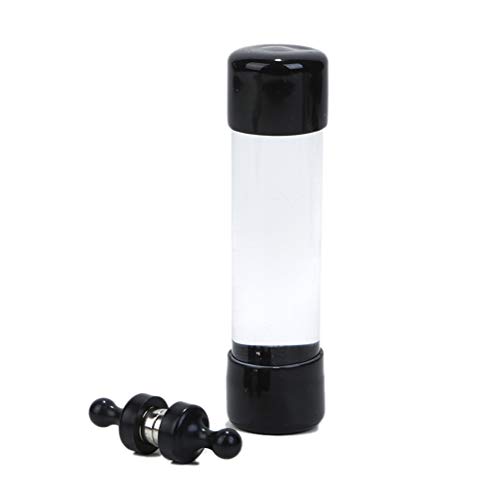 AMONIDA Ferrofluid-Flasche, 12,5x3,3cm Ferrofluid-Display-Spielzeug, Dekorativ, Stressabbau, Innovativ für Geschenke (Schwarz) von AMONIDA