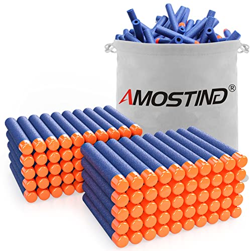 AMOSTING 100 Pfeile für Nerf Elite 2.0 mit Kordelzugbeutel, Ersatzpfeile Munition Foam Darts kompatibel mit Nerf Hasbro Fortnite - Blau AMOSTING 100 Pfeile für Nerf Elite 2.0 mit Kordelzugbeutel, Ersatzpfeile Munition Foam Darts kompatibel mit Nerf Hasbro Fortnite - Blau von AMOSTING