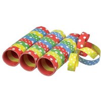 AMSCAN 350240 3 Luftschlangen Punkte 1,4 x 400 cm von AMSCAN®