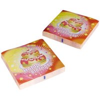 AMSCAN 551701 20 Servietten Happy Birthday 33 x 33 cm von AMSCAN®