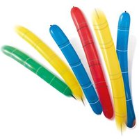 AMSCAN 6471 6 Latexballons Raketen 100 cm mit Mundstücken von AMSCAN®