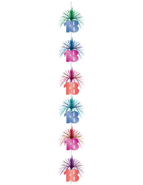 60. Geburtstag Hänge-Kaskade Girlande Party-Deko bunt 213cm 60. Geburtstag Hänge-Kaskade Girlande Party-Deko bunt 213cm von AMSCAN