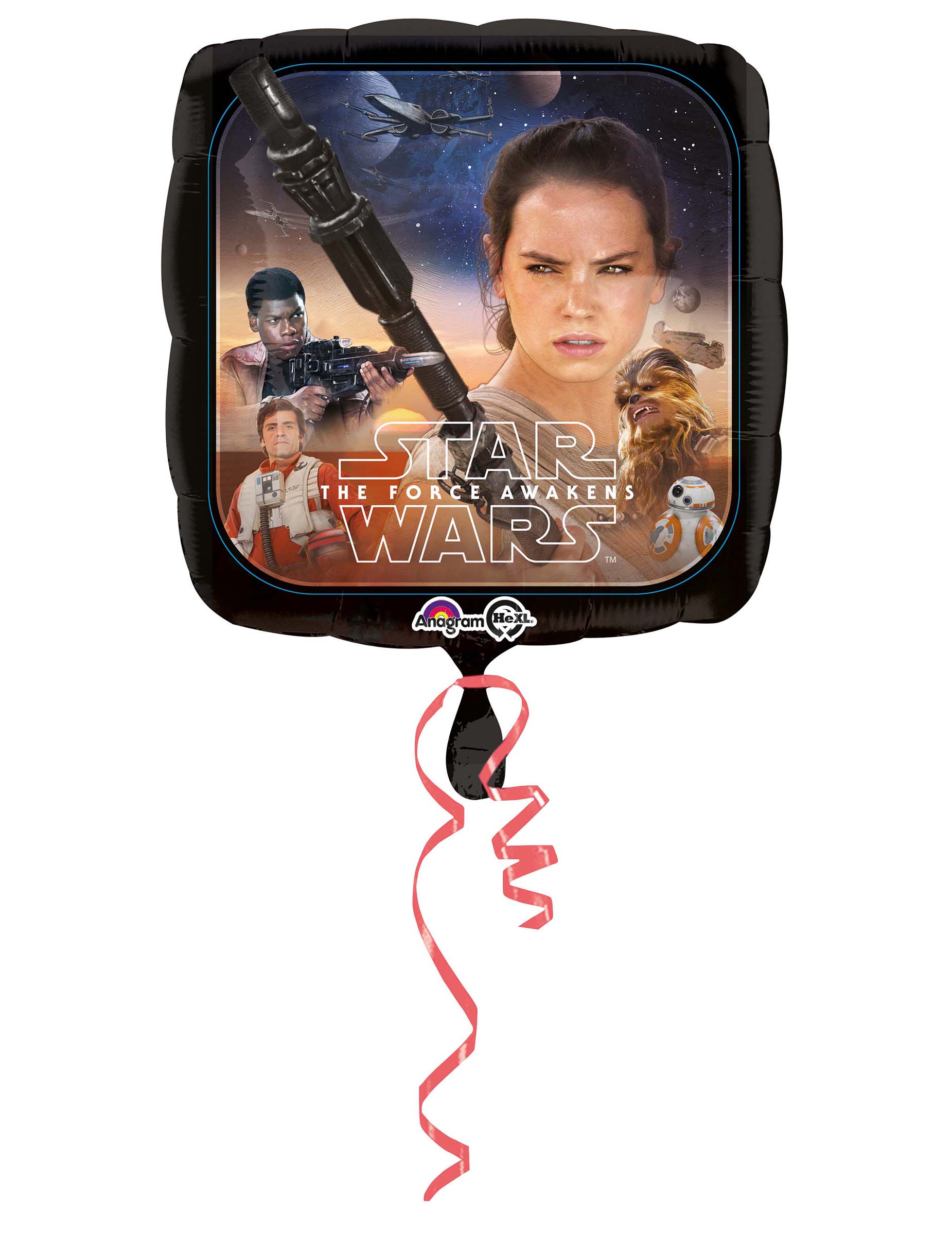 Alu-Luftballon Star Wars VII - Beide Seiten der Macht Dekoration Lizenzprodukt schwarz-braun 43 cm Alu-Luftballon Star Wars VII - Beide Seiten der Macht Dekoration Lizenzprodukt schwarz-braun 43 cm von AMSCAN