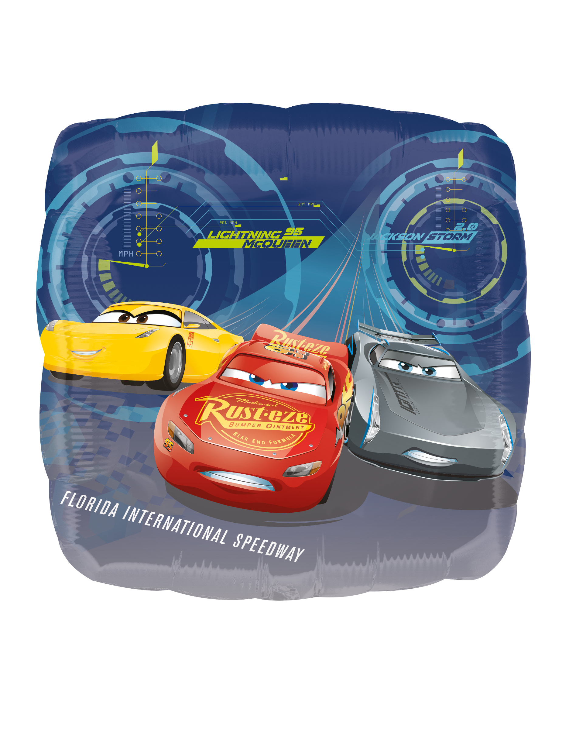 Cars 3 Aluminiumballon bunt 43 x 43 cm Cars 3 Aluminiumballon bunt 43 x 43 cm von AMSCAN