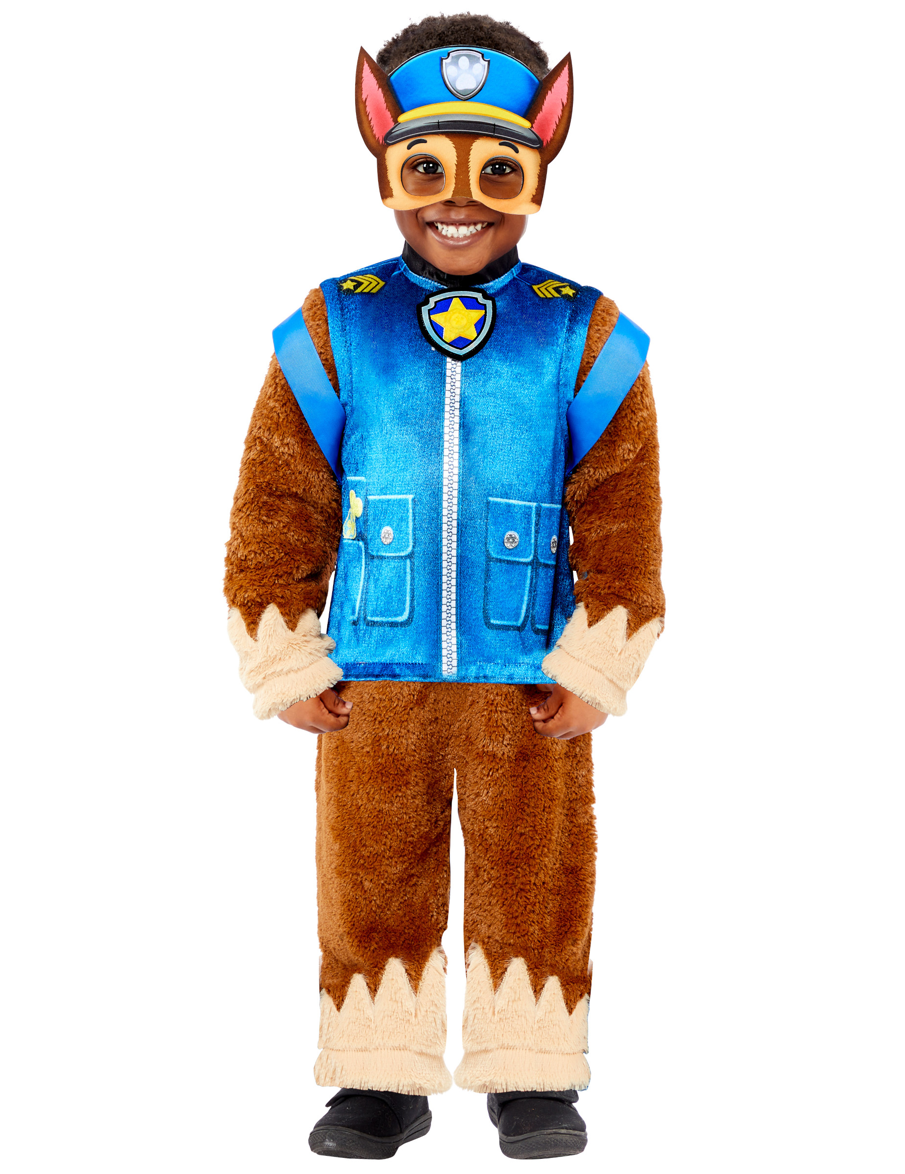 Chase-Kostüm für Kinder offiziell Paw Patrol blau-braun-gelb Chase-Kostüm für Kinder offiziell Paw Patrol blau-braun-gelb von RIETHMULLER