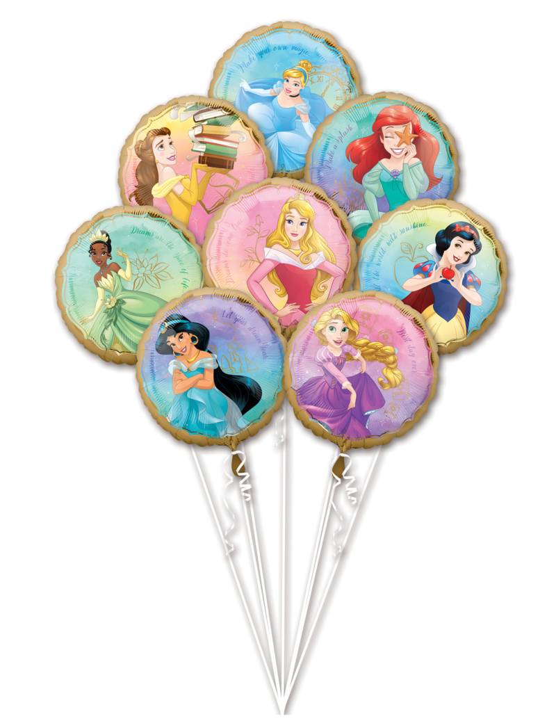 Disney-Prinzessin-Luftballon Partydeko bunt 43 cm von RIETHMULLER