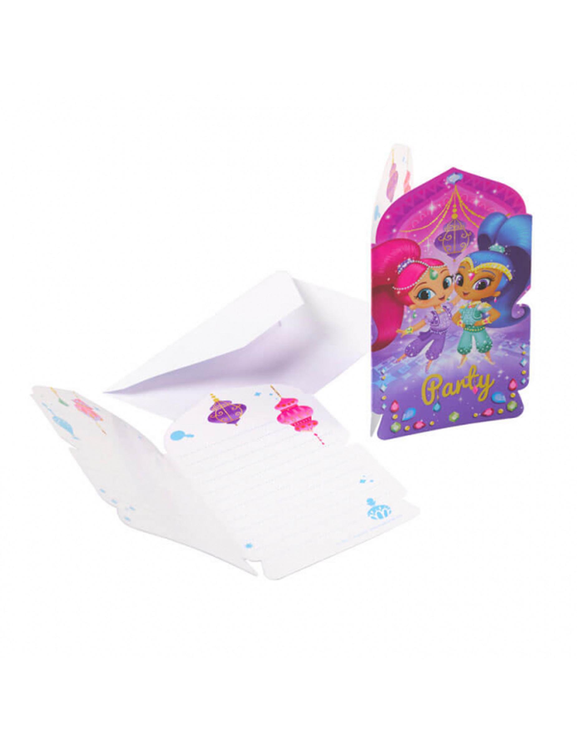 Einladungen und Umschläge Shimmer and Shine 8 Stück Einladungen und Umschläge Shimmer and Shine 8 Stück von AMSCAN