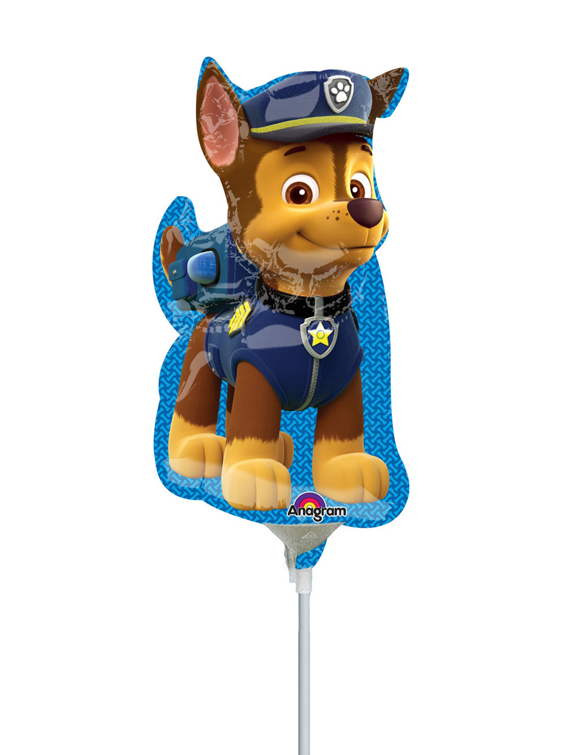 Folienballon Paw Patrol Chase bunt 27cm von RIETHMULLER