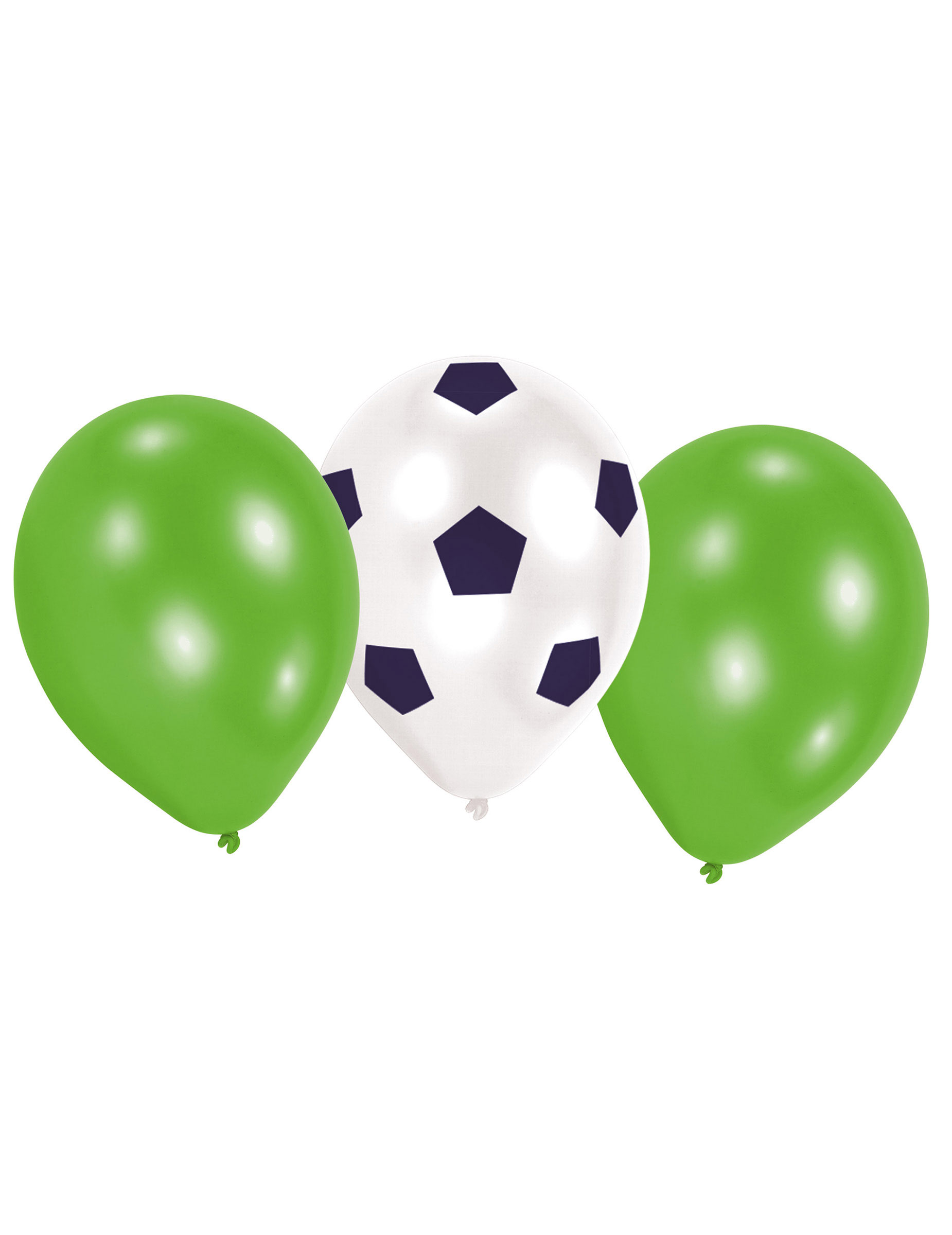 Fussball-Luftballons Partydeko Sport 6 Stück grün-weiss Fussball-Luftballons Partydeko Sport 6 Stück grün-weiss von RIETHMULLER
