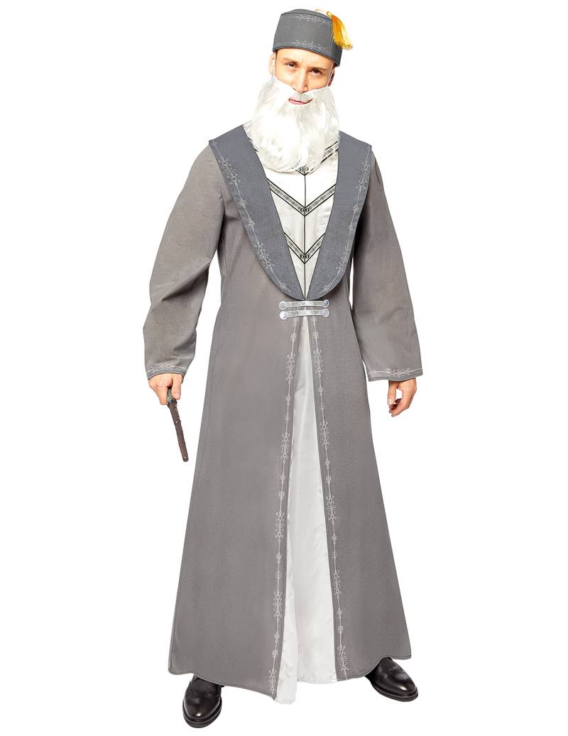 Harry Potter Dumbledore Kostüm für Erwachsene grau von RIETHMULLER