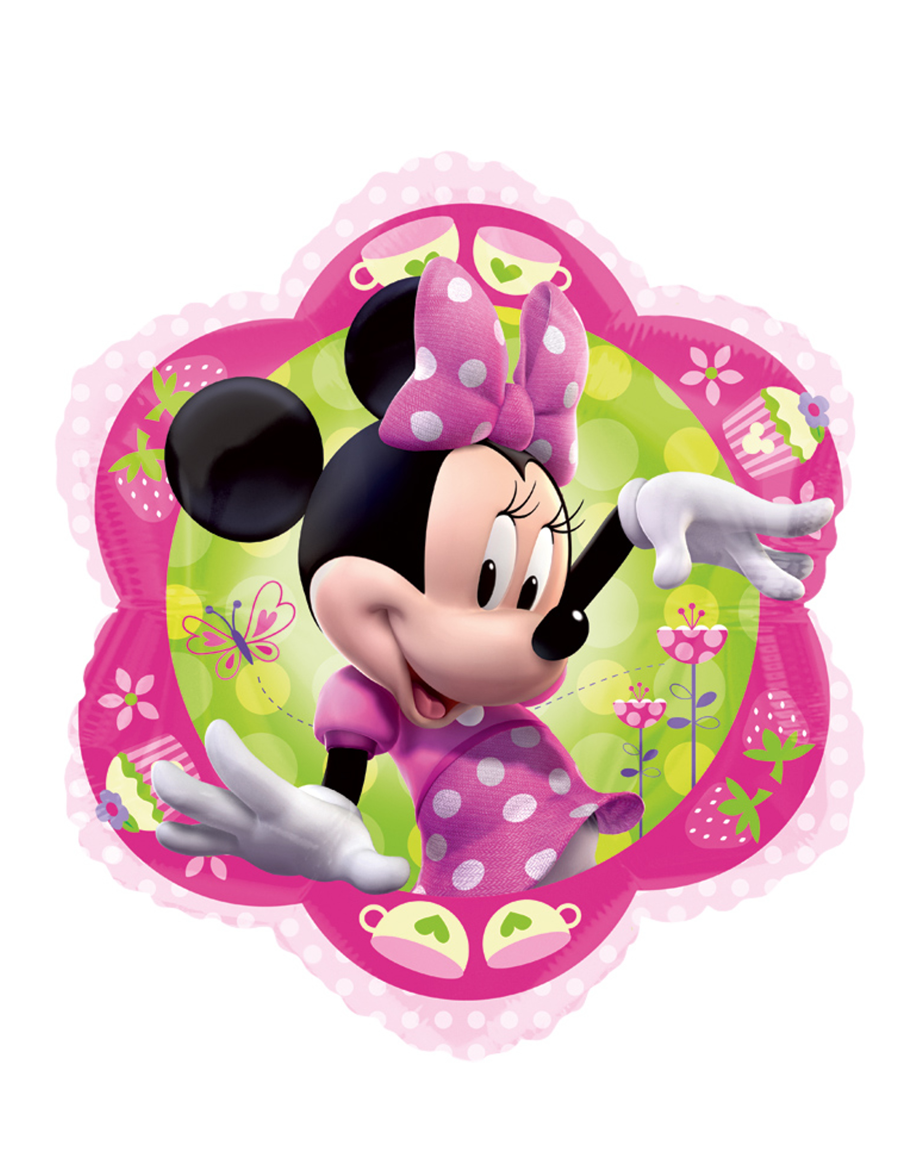 Minnie Maus-Luftballon Partydeko bunt 46 cm Minnie Maus-Luftballon Partydeko bunt 46 cm von AMSCAN
