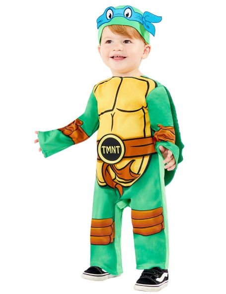 Offizielles Ninja Turtles-Kostüm für Babys bunt von AMSCAN