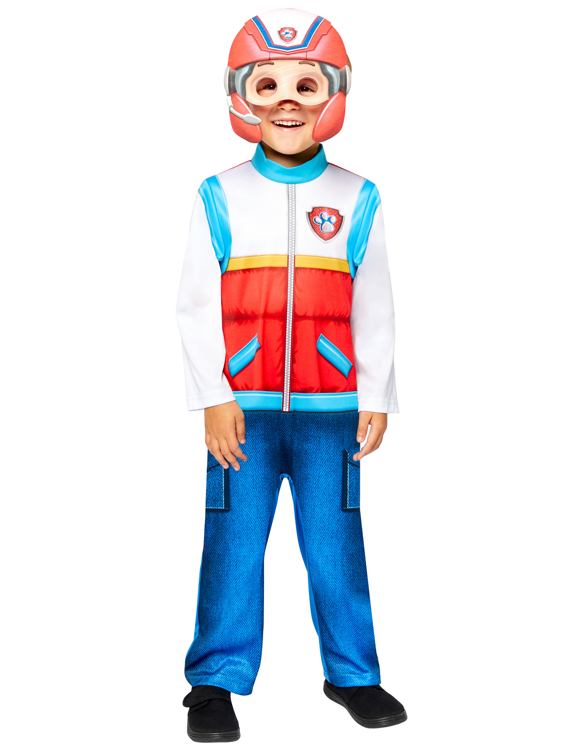 Offizielles Ryder-Kostüm für Kinder Paw Patrol bunt Offizielles Ryder-Kostüm für Kinder Paw Patrol bunt von RIETHMULLER