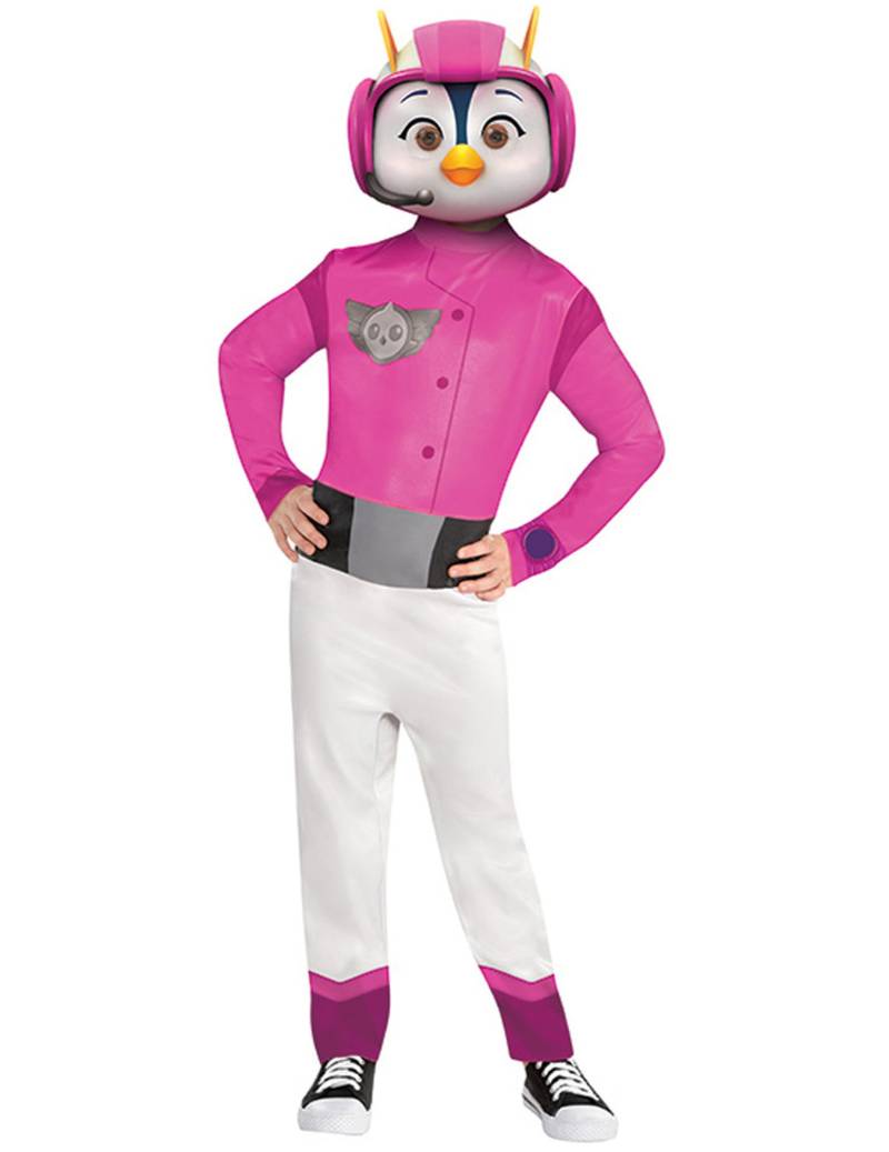 Penny-Kostüm für Mädchen Top Wing rosa-weiss-schwarz Penny-Kostüm für Mädchen Top Wing rosa-weiss-schwarz von AMSCAN