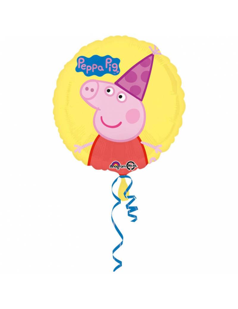 Peppa Wutz Folien-Luftballon bunt 45cm von RIETHMULLER