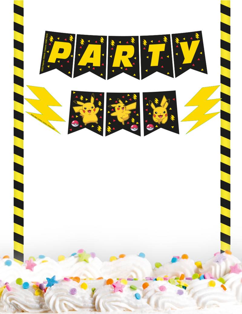 Pokémon Cake Topper 25x19cm von RIETHMULLER