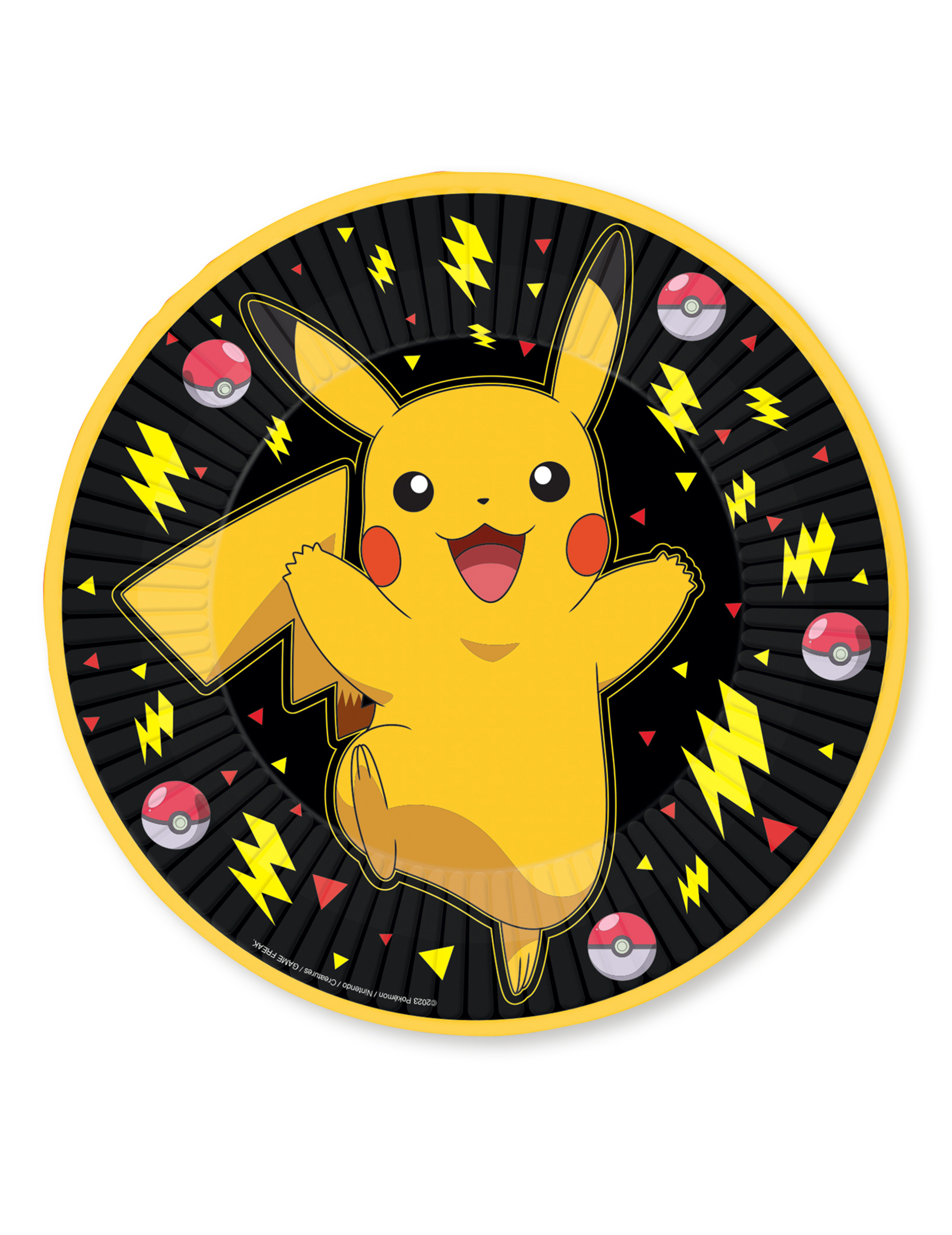 Pokemon Pikachu Teller 23cm 8 Stk Pokemon Pikachu Teller 23cm 8 Stk von RIETHMULLER