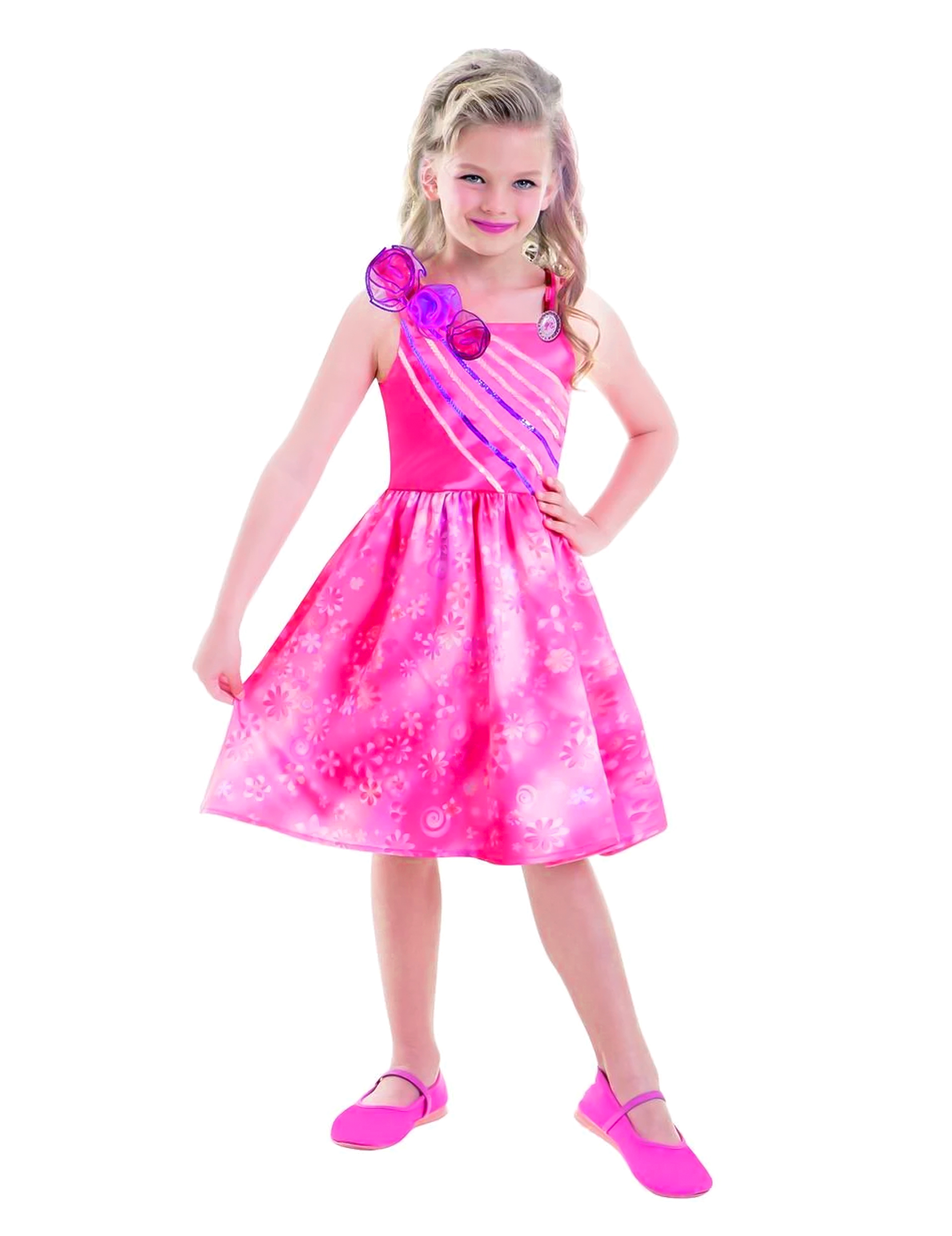 Prinzessin Barbie Kinderkostüm für Mädchen Lizenzartikel rosa-blau Prinzessin Barbie Kinderkostüm für Mädchen Lizenzartikel rosa-blau von AMSCAN