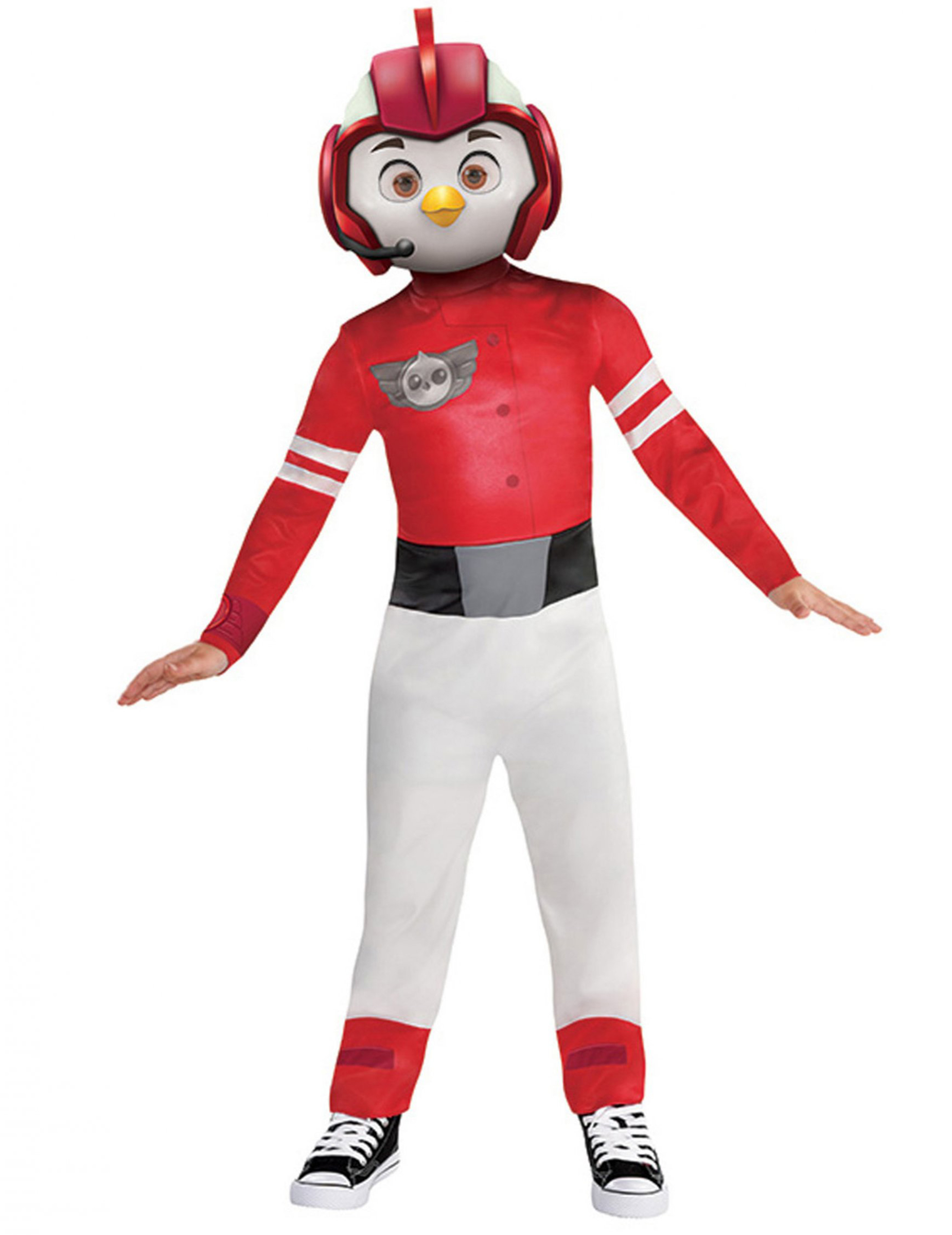 Rod-Kostüm für Jungen Top Wing rot-weiss-grau Rod-Kostüm für Jungen Top Wing rot-weiss-grau von AMSCAN