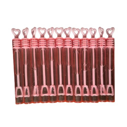 AMSLSIU 100 Teile/Satz Langlebige Seife Wasser Reagenzglas Set Für ungiftig Blasen Kunststoff Seife Wasser Klare Blase Flasche Nette Form, Rosa AMSLSIU 100 Teile/Satz Langlebige Seife Wasser Reagenzglas Set Für ungiftig Blasen Kunststoff Seife Wasser Klare Blase Flasche Nette Form, Rosa von AMSLSIU