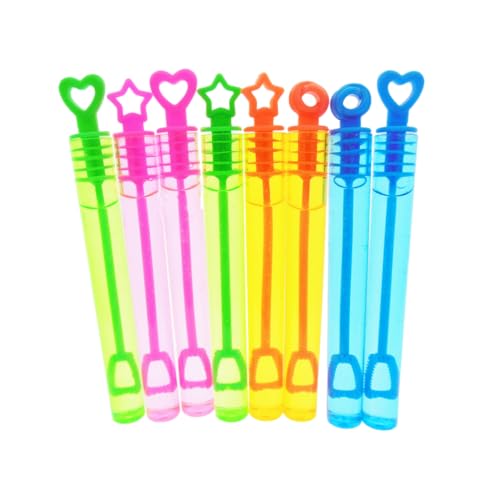 AMSLSIU 100 Teile/Satz Langlebige Seife Wasser Reagenzglas Set Für ungiftig Blasen Kunststoff Seife Wasser Klare Blase Flasche Nette Form, bunt AMSLSIU 100 Teile/Satz Langlebige Seife Wasser Reagenzglas Set Für ungiftig Blasen Kunststoff Seife Wasser Klare Blase Flasche Nette Form, bunt von AMSLSIU