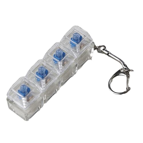 AMSLSIU Abnehmbare Karabiner Schlüsselanhänger Clip Tastenkappe – Tastatur Fidgets Spielzeug, LED Licht, Stress Spielzeug, ABS für Spielzeug, Tastaturwürfel, A AMSLSIU Abnehmbare Karabiner Schlüsselanhänger Clip Tastenkappe – Tastatur Fidgets Spielzeug, LED Licht, Stress Spielzeug, ABS für Spielzeug, Tastaturwürfel, A von AMSLSIU