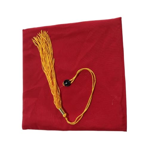 AMSLSIU Akademischer Hut Freie Größe Akademie Souvenir Caps Ornament DIY Party Zubehör Bachelor Kopfbedeckung Master Verschluss Abschluss Hut von AMSLSIU