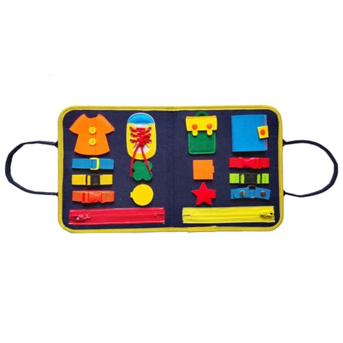 AMSLSIU Busy Board, Geburtstagsgeschenk, Lernspielzeug, Bildungsbedarf, kompakte Größe, platzsparend, multifunktional, Unterhaltung, interessant AMSLSIU Busy Board, Geburtstagsgeschenk, Lernspielzeug, Bildungsbedarf, kompakte Größe, platzsparend, multifunktional, Unterhaltung, interessant von AMSLSIU
