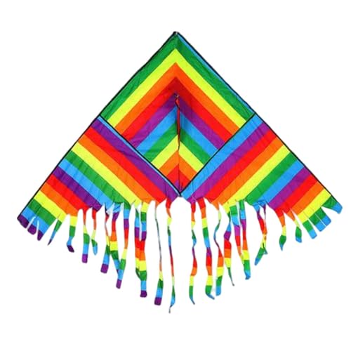 AMSLSIU Cartoon Rainbow Kite Long Tail Strand Park Rasen Geburtstagsfeier Bunte Dekoration Drachen Lustiges Spielzeug für Kinder, Typ3 AMSLSIU Cartoon Rainbow Kite Long Tail Strand Park Rasen Geburtstagsfeier Bunte Dekoration Drachen Lustiges Spielzeug für Kinder, Typ3 von AMSLSIU