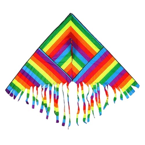 AMSLSIU Cartoon Rainbow Kite Long Tail Strand Park Rasen Geburtstagsfeier Bunte Dekoration Drachen Lustiges Spielzeug für Kinder, Typ9 AMSLSIU Cartoon Rainbow Kite Long Tail Strand Park Rasen Geburtstagsfeier Bunte Dekoration Drachen Lustiges Spielzeug für Kinder, Typ9 von AMSLSIU