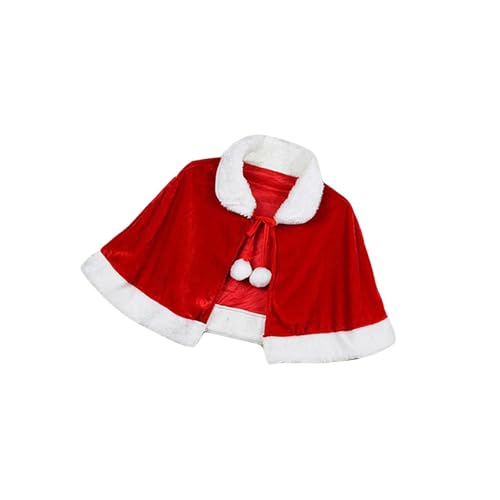 AMSLSIU Fein genähter Samt Umhang, fusselfrei und fusselfrei für den Weihnachtsmann, breite Anwendung, Korallen Samt Umhang für Weihnachten , Umhang für Erwachsene , Erwachsene AMSLSIU Fein genähter Samt Umhang, fusselfrei und fusselfrei für den Weihnachtsmann, breite Anwendung, Korallen Samt Umhang für Weihnachten , Umhang für Erwachsene , Erwachsene von AMSLSIU