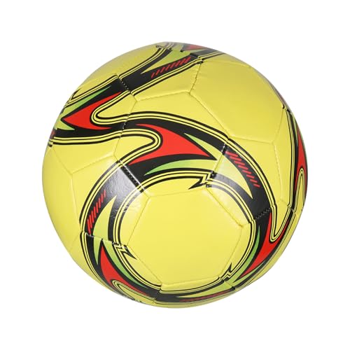 AMSLSIU Fußball für Kinder, wasserdichtes PU Leder für Wettkampfspiele, lustiges Fußballtraining, Fußball, PVC Fußballbälle, Gelb AMSLSIU Fußball für Kinder, wasserdichtes PU Leder für Wettkampfspiele, lustiges Fußballtraining, Fußball, PVC Fußballbälle, Gelb von AMSLSIU