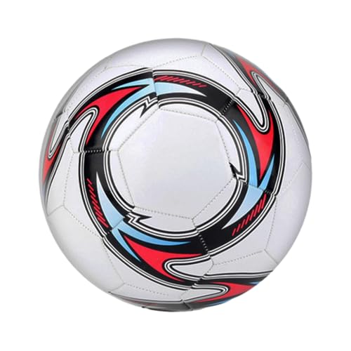 AMSLSIU Fußball für Kinder, wasserdichtes PU Leder für Wettkampfspiele, lustiges Fußballtraining, Fußball, PVC Fußballbälle, Weiß AMSLSIU Fußball für Kinder, wasserdichtes PU Leder für Wettkampfspiele, lustiges Fußballtraining, Fußball, PVC Fußballbälle, Weiß von AMSLSIU