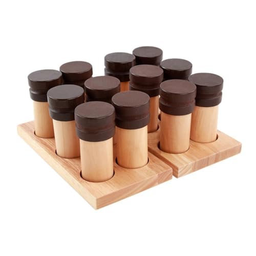 AMSLSIU Holz Zylinder Sensorischen Geruch Training Spielzeug Für Kinder Bildung Vorschul Kindergarten Spielzeug Geruch Training Bildung AMSLSIU Holz Zylinder Sensorischen Geruch Training Spielzeug Für Kinder Bildung Vorschul Kindergarten Spielzeug Geruch Training Bildung von AMSLSIU