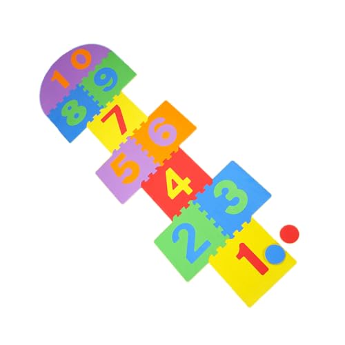AMSLSIU Kinder Hopscotch Matten Spiel Kinder Ineinandergreifende Fliesen Outdoor Spielzeug Pädagogisches Gaming Matratze Boden Playmat Puzzle Spiele AMSLSIU Kinder Hopscotch Matten Spiel Kinder Ineinandergreifende Fliesen Outdoor Spielzeug Pädagogisches Gaming Matratze Boden Playmat Puzzle Spiele von AMSLSIU