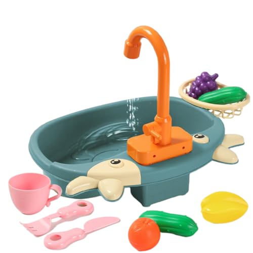 AMSLSIU Kleinkinder Küchenspüle Spielzeug Geschirrspüler elektrisch mit fließendem Wasser Cosplay ABS Spielzeug Spielset Kit Zubehör AMSLSIU Kleinkinder Küchenspüle Spielzeug Geschirrspüler elektrisch mit fließendem Wasser Cosplay ABS Spielzeug Spielset Kit Zubehör von AMSLSIU