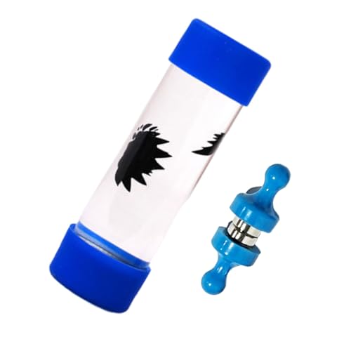 AMSLSIU Magnetische Flüssigkeits Flüssigkeitsanzeige, lustiges Spielzeug, breite Anwendung, Glas Ferroflüssigkeit, magnetische Flüssigkeits Flüssigkeitsanzeige, Spielzeuggeschenke, Blau von AMSLSIU