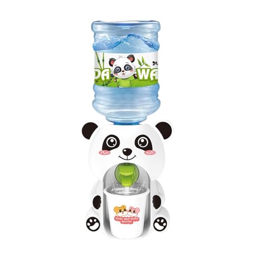 AMSLSIU Miniatur Tier Wasserspender Spielzeug für Kinder, Rollenspiele, ABS Wasserspender in Tierform, Küchen Wasserspender Spielzeug, C von AMSLSIU