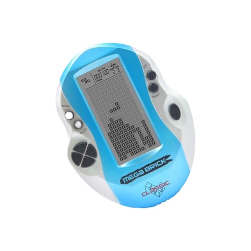 AMSLSIU Spielkonsole, elektronisches Reisezubehör, Unterhaltung, Kinderzubehör, batteriebetriebene Spieleausrüstung, Spielgerät, Blau AMSLSIU Spielkonsole, elektronisches Reisezubehör, Unterhaltung, Kinderzubehör, batteriebetriebene Spieleausrüstung, Spielgerät, Blau von AMSLSIU