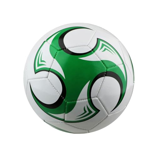 AMSLSIU Strapazierfähiger Fußball der Größe 5 für Jugendfußballübungen. Maschinengenähte PVC Einsätze für zusätzliche Haltbarkeit, weiß Grün AMSLSIU Strapazierfähiger Fußball der Größe 5 für Jugendfußballübungen. Maschinengenähte PVC Einsätze für zusätzliche Haltbarkeit, weiß Grün von AMSLSIU