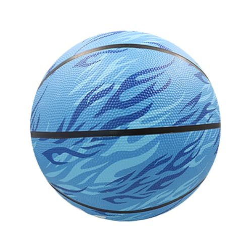 AMSLSIU Strapazierfähiger Kinderbasketball für spielweite Anwendung und Lange Lebensdauer PU Trainingsbasketball Unisex 7 Basketball, Blau – Größe 7 von AMSLSIU
