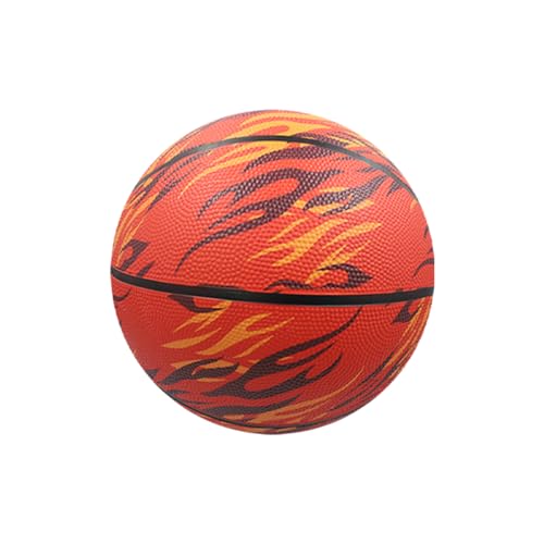 AMSLSIU Strapazierfähiger Kinderbasketball für spielweite Anwendung und Lange Lebensdauer PU Trainingsbasketball Unisex 7 Basketball, Rot – Größe 5 von AMSLSIU