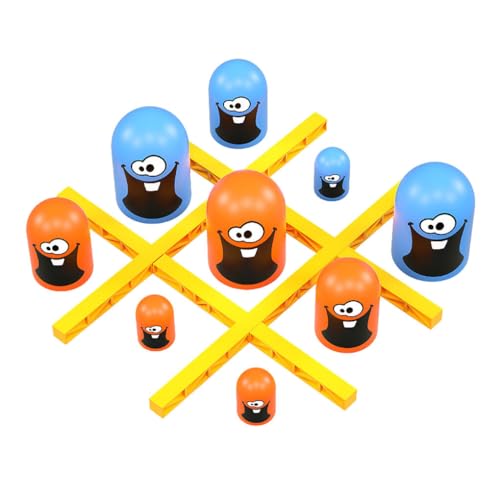 AMSLSIU Ungiftiges und hypoallergenes Spielzeug – Für Für Tic Tac Toe Spiel Smooth Line ABS Gobble Board Brettspiel klein groß für Kinder AMSLSIU Ungiftiges und hypoallergenes Spielzeug – Für Für Tic Tac Toe Spiel Smooth Line ABS Gobble Board Brettspiel klein groß für Kinder von AMSLSIU